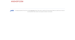 Desktop Screenshot of anshop.com